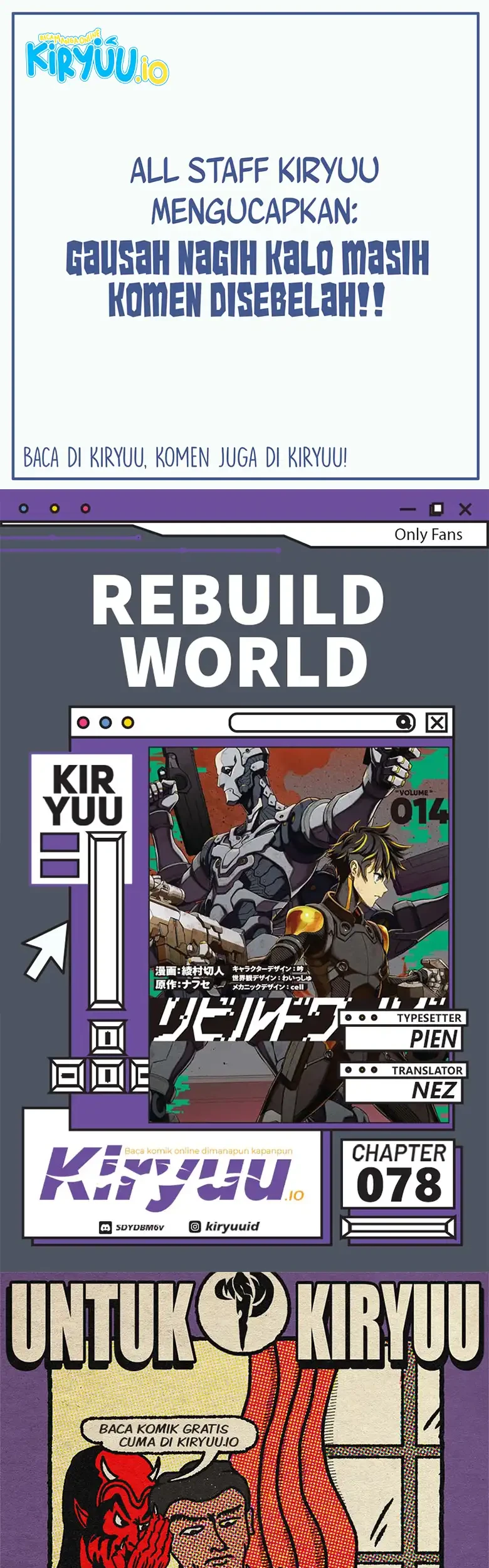 Komik Rebuild World Chapter 78 gambar 1