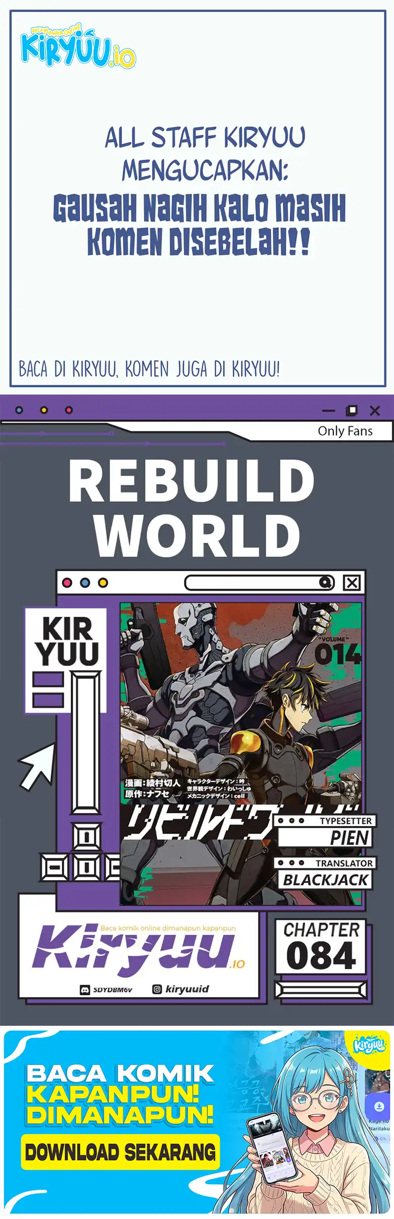 Komik Rebuild World Chapter 84 gambar 1