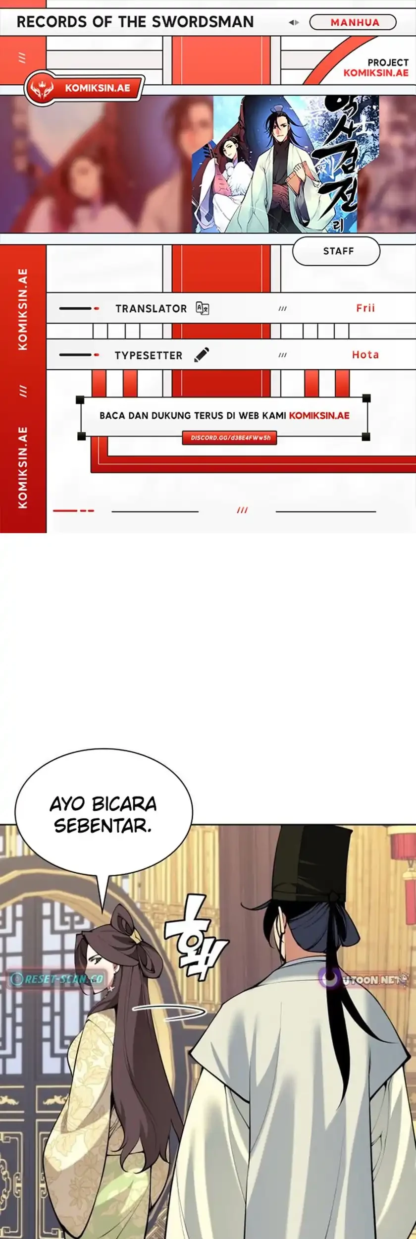 Komik Records Of The Swordsman Scholar Chapter 168 gambar 1