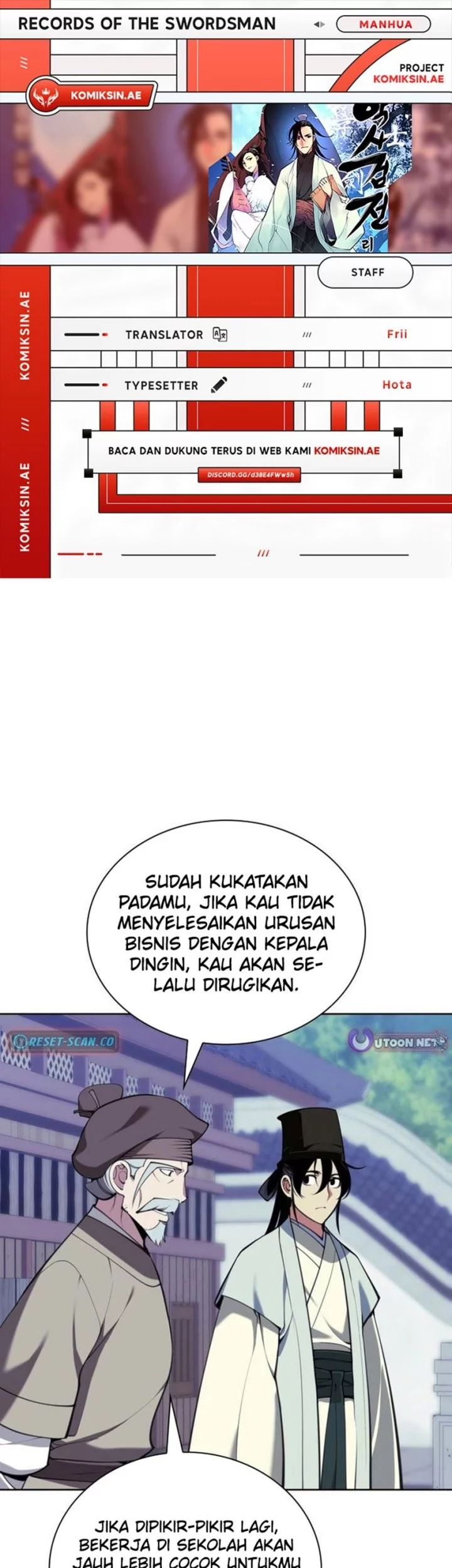 Komik Records Of The Swordsman Scholar Chapter 169 gambar 1