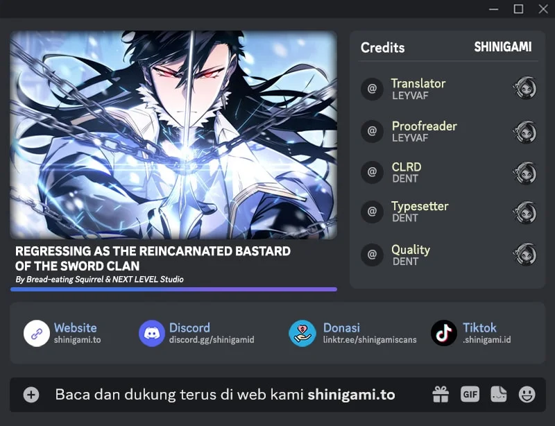 Komik Regressing As The Reincarnated Bastard Of The Sword Clan Chapter 109 gambar 1