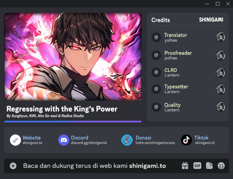 Komik Regressing With The King’s Power Chapter 103 gambar 1