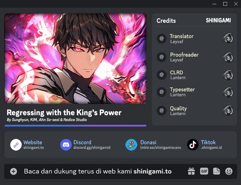 Komik Regressing With The King’s Power Chapter 116 gambar 1