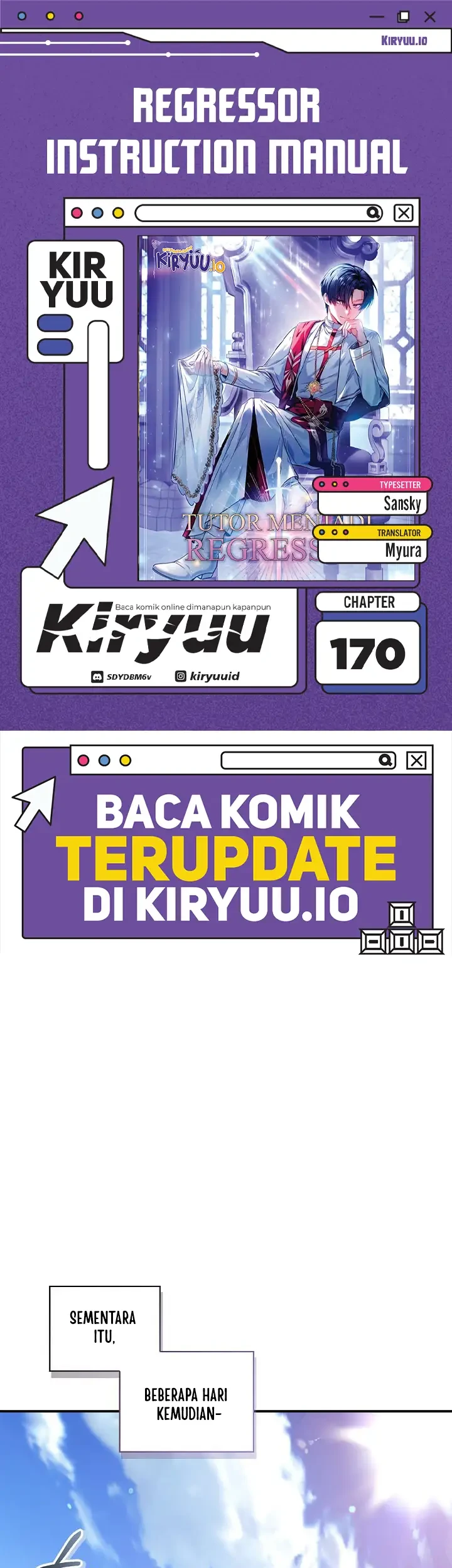 Komik Regressor Instruction Manual Chapter 170 gambar 1