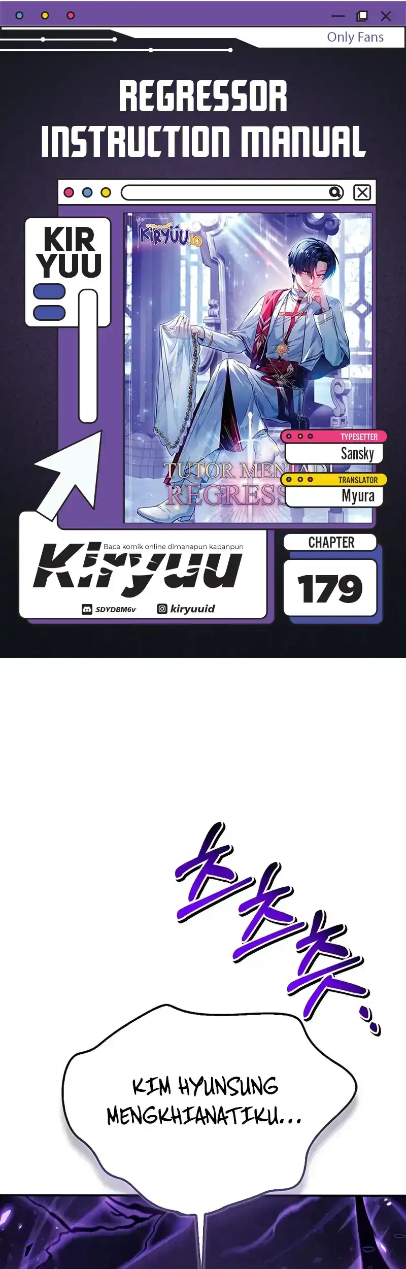 Komik Regressor Instruction Manual Chapter 179 gambar 1