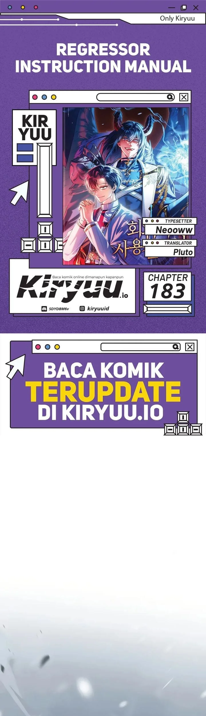 Komik Regressor Instruction Manual Chapter 183 gambar 1