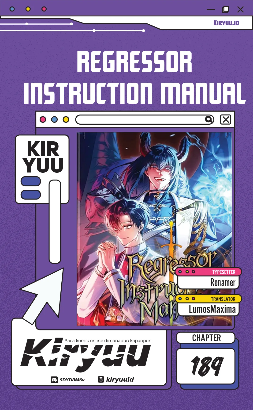 Komik Regressor Instruction Manual Chapter 189 gambar 1