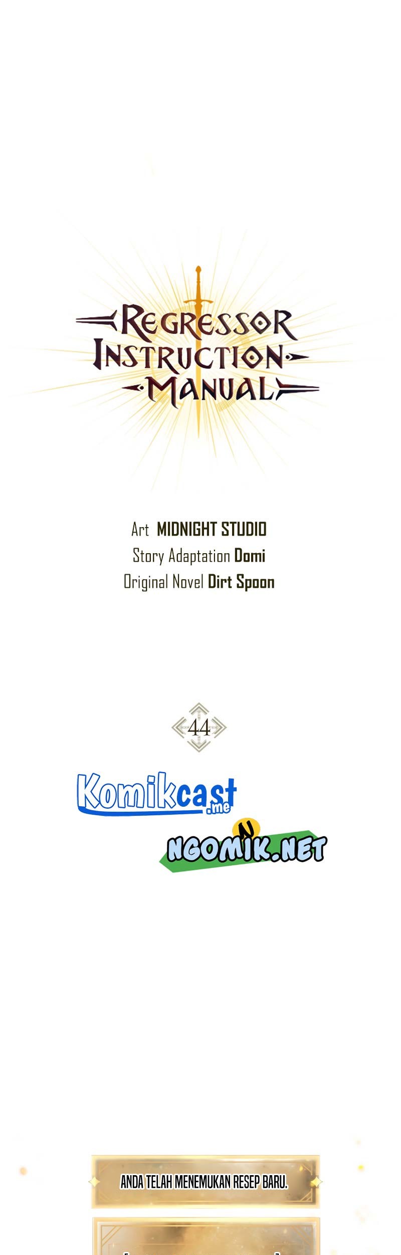 Komik Regressor Instruction Manual Chapter 44 gambar 1