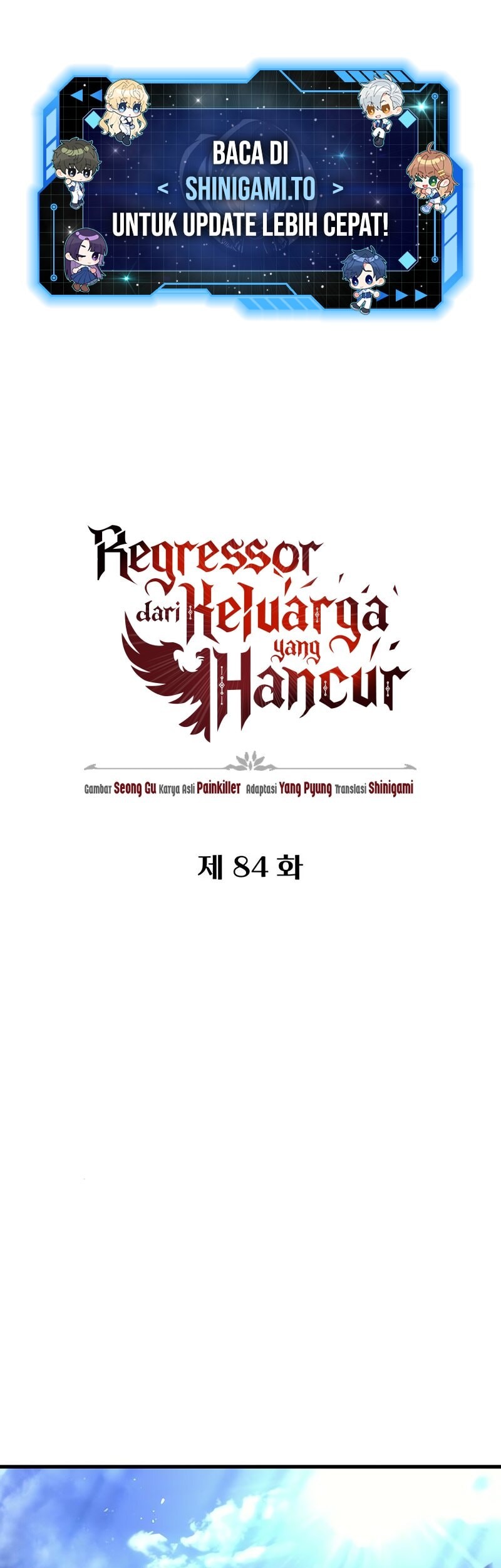Manhwa Regressor Of The Fallen Family Chapter 84 gambar 2