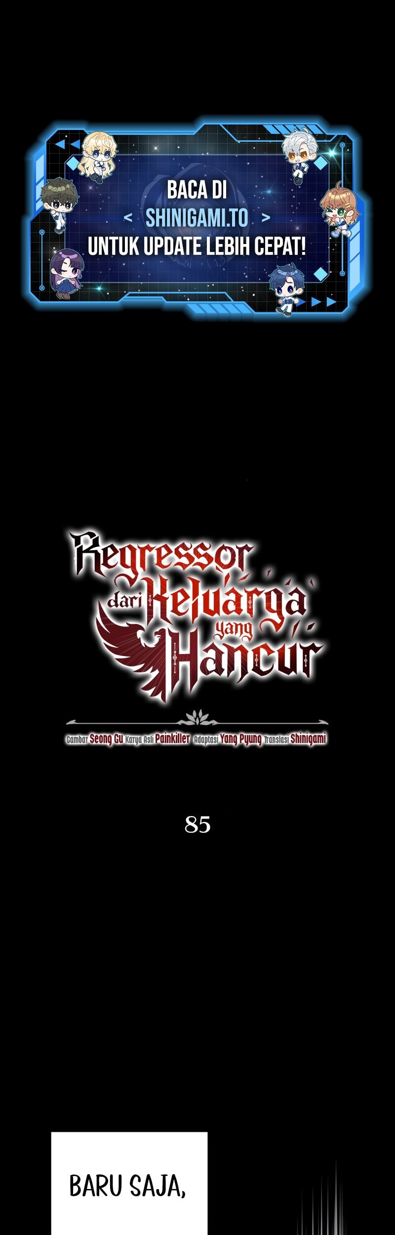 Manhwa Regressor Of The Fallen Family Chapter 85 gambar 2