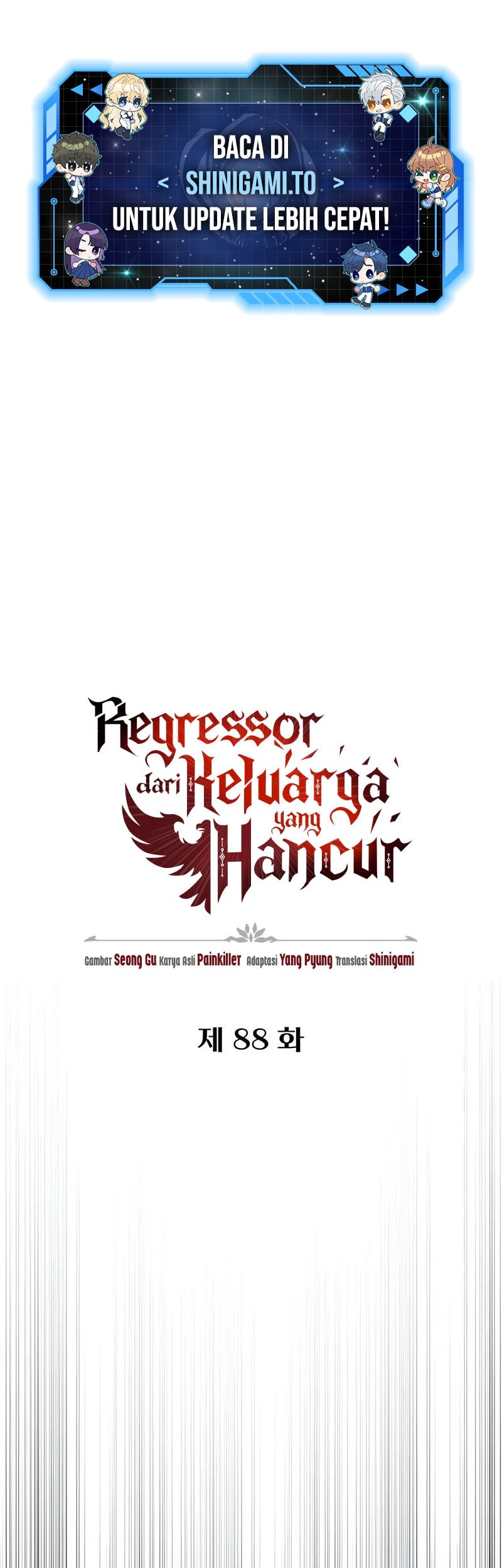 Manhwa Regressor Of The Fallen Family Chapter 88 gambar 2