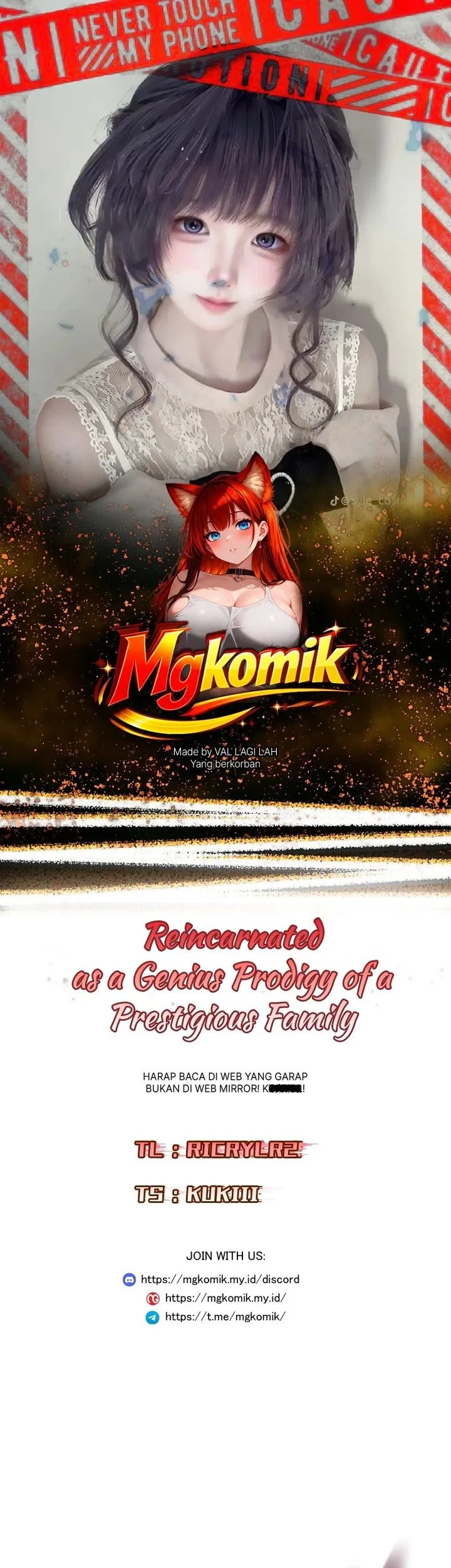Komik Reincarnated as a Genius Prodigy of a Prestigious Family Chapter 100 gambar 1