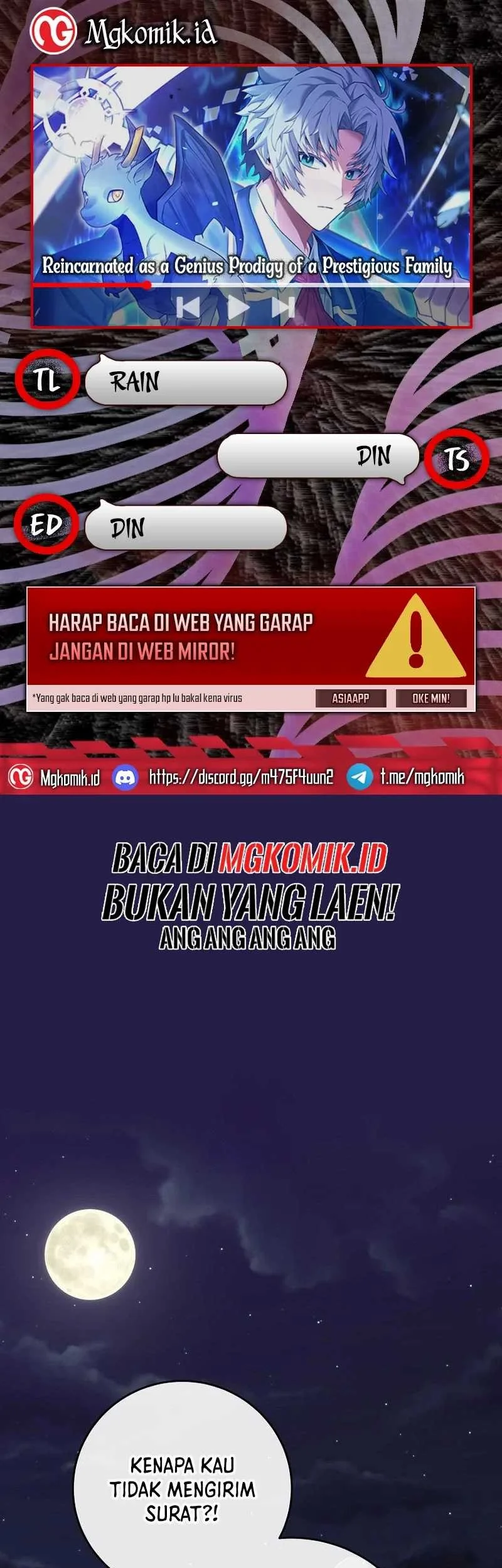 Komik Reincarnated as a Genius Prodigy of a Prestigious Family Chapter 24 gambar 1