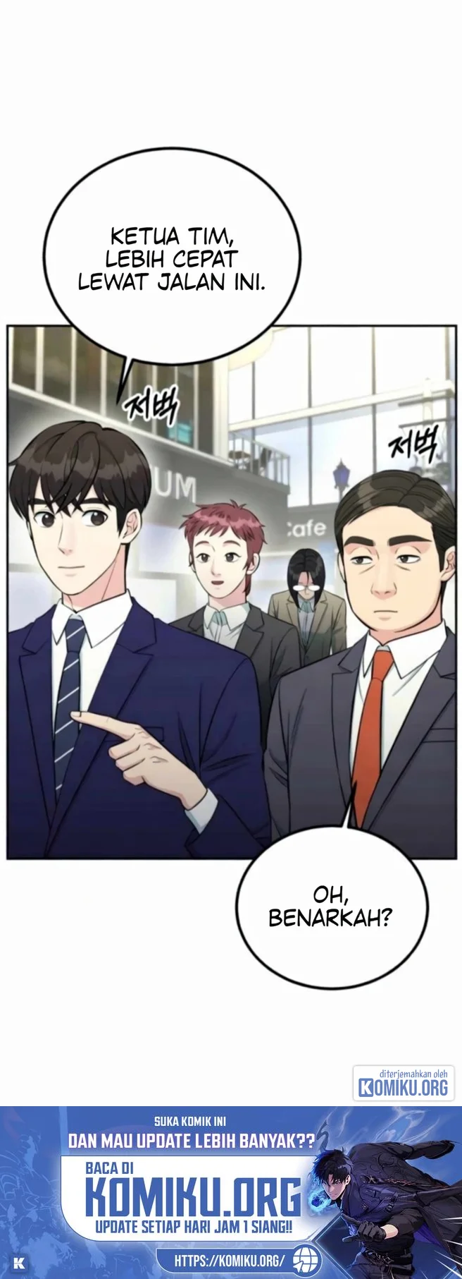 Manhwa Reincarnated as a New Employee Chapter 64 gambar 2