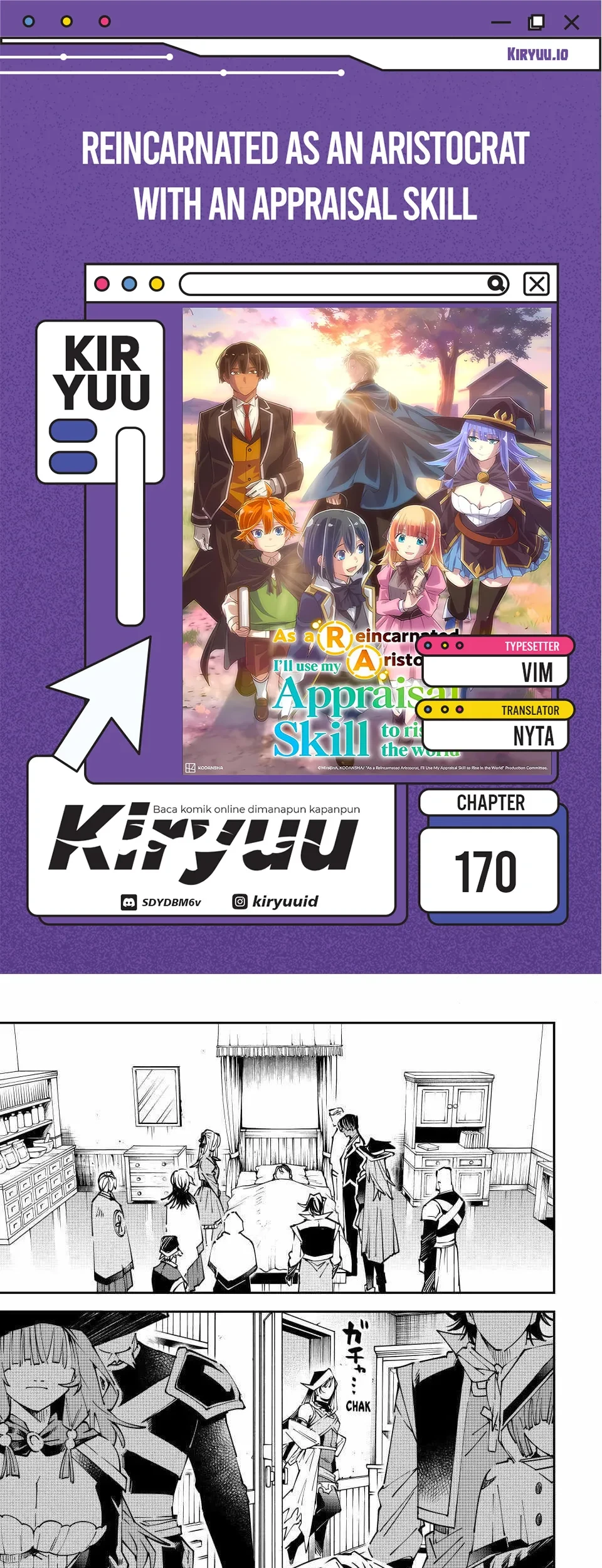 Komik Reincarnated as an Aristocrat with an Appraisal Skill Chapter 170 gambar 1