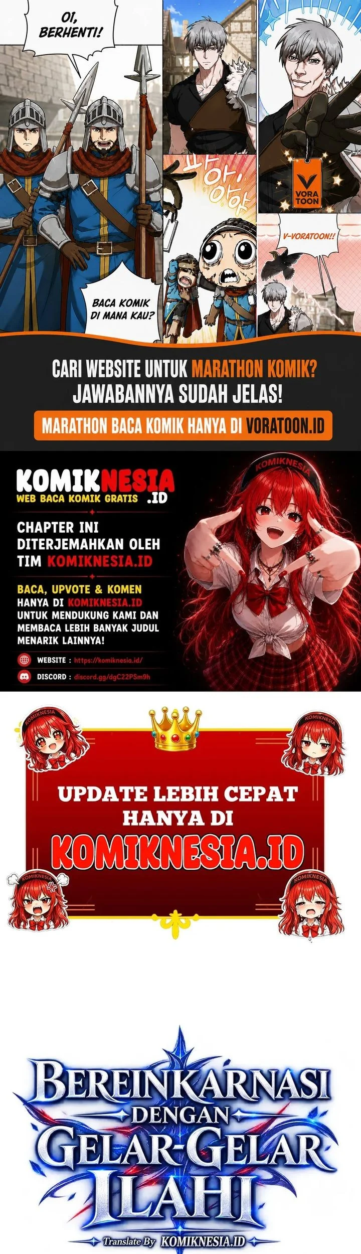 Komik Reincarnated with Divine Titles Chapter 19 gambar 1