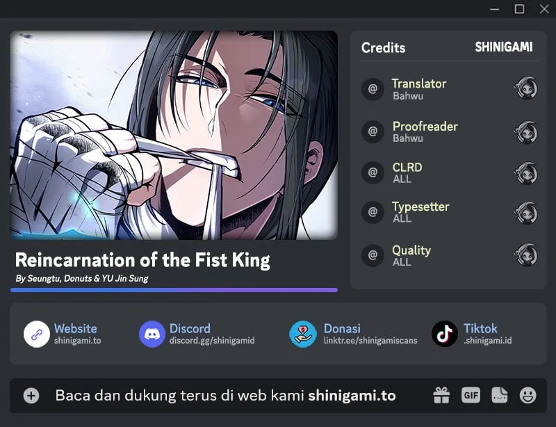 Komik Reincarnation Of The Fist King Chapter 60 gambar 1