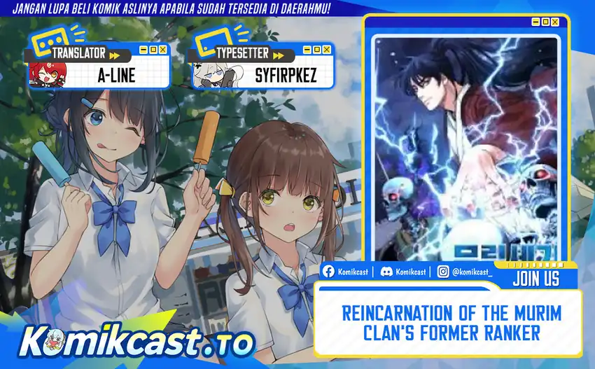 Komik Reincarnation of the Murim Clan’s Former Ranker Chapter 180 gambar 1