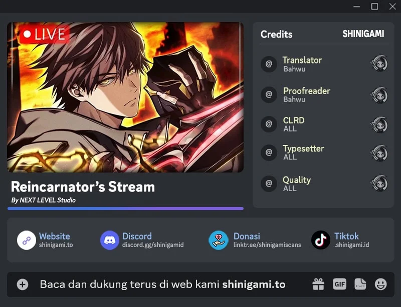 Komik Reincarnator’s Stream Chapter 22 gambar 1