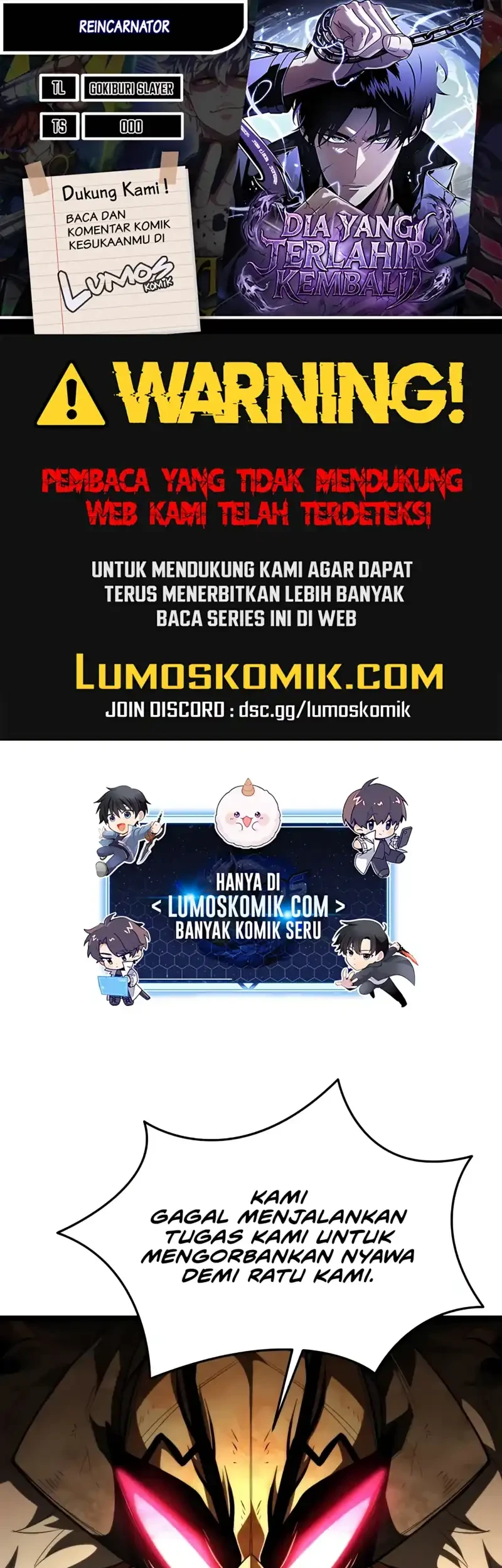 Komik Reincarnator Chapter 100 gambar 1