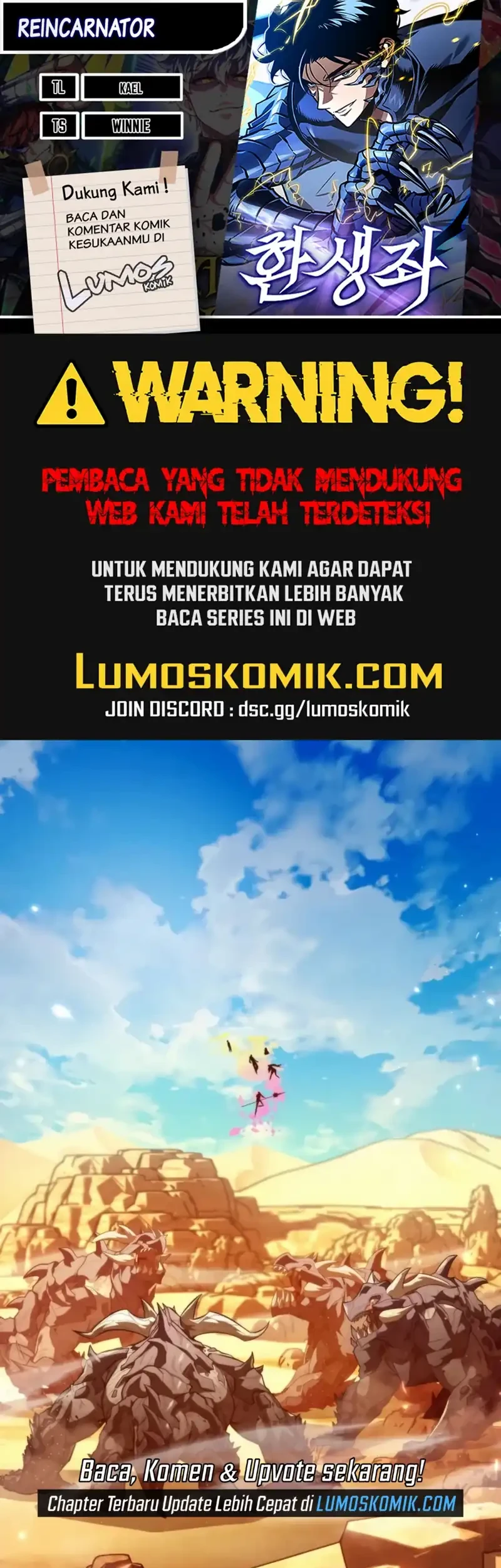 Komik Reincarnator Chapter 103 gambar 1