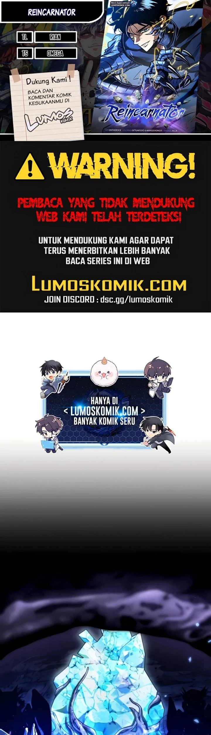 Komik Reincarnator Chapter 94 gambar 1