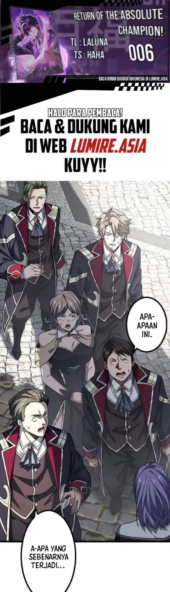 Komik Return of the Absolute Champion Chapter 6 gambar 1