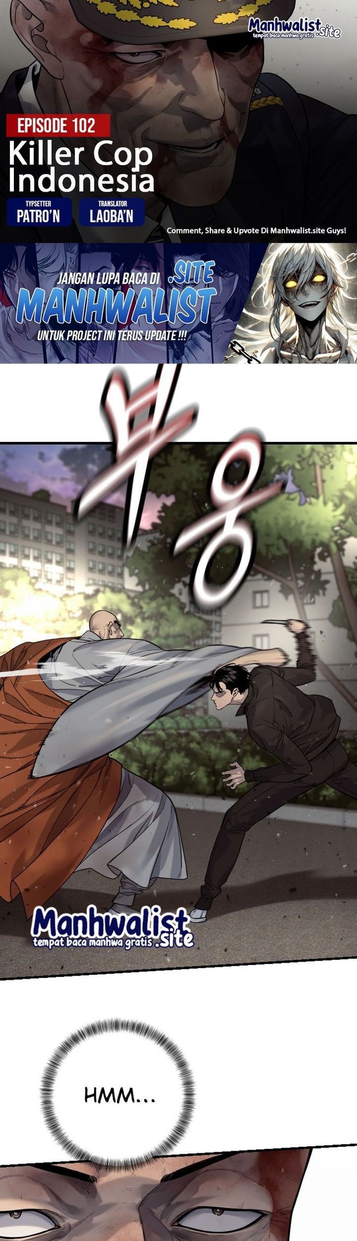 Komik Return of the Bloodthirsty Police Chapter 102 gambar 1