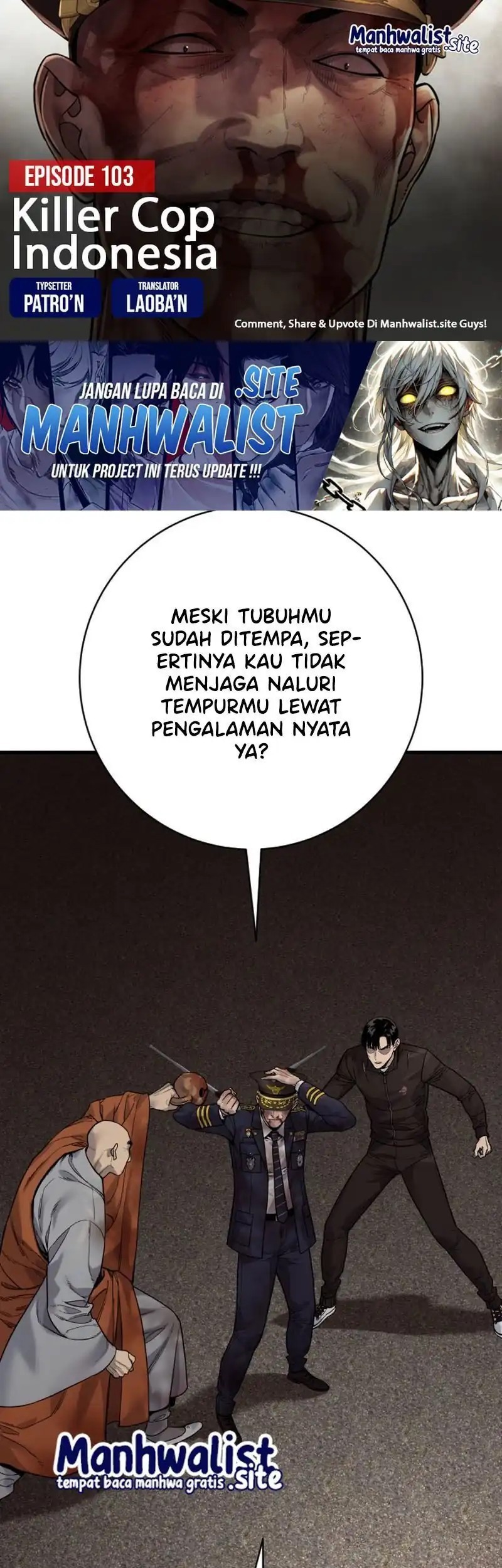 Komik Return of the Bloodthirsty Police Chapter 103 gambar 1