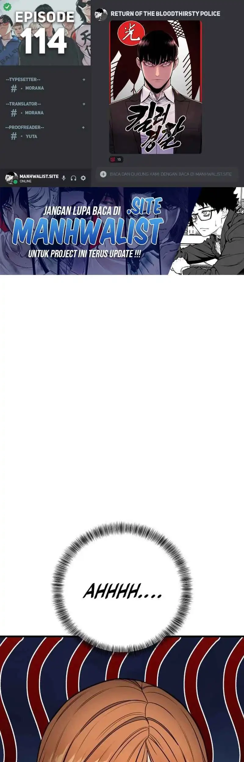 Komik Return of the Bloodthirsty Police Chapter 114 gambar 1
