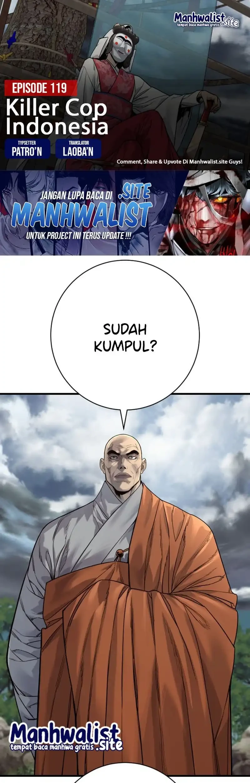 Komik Return of the Bloodthirsty Police Chapter 119 gambar 1