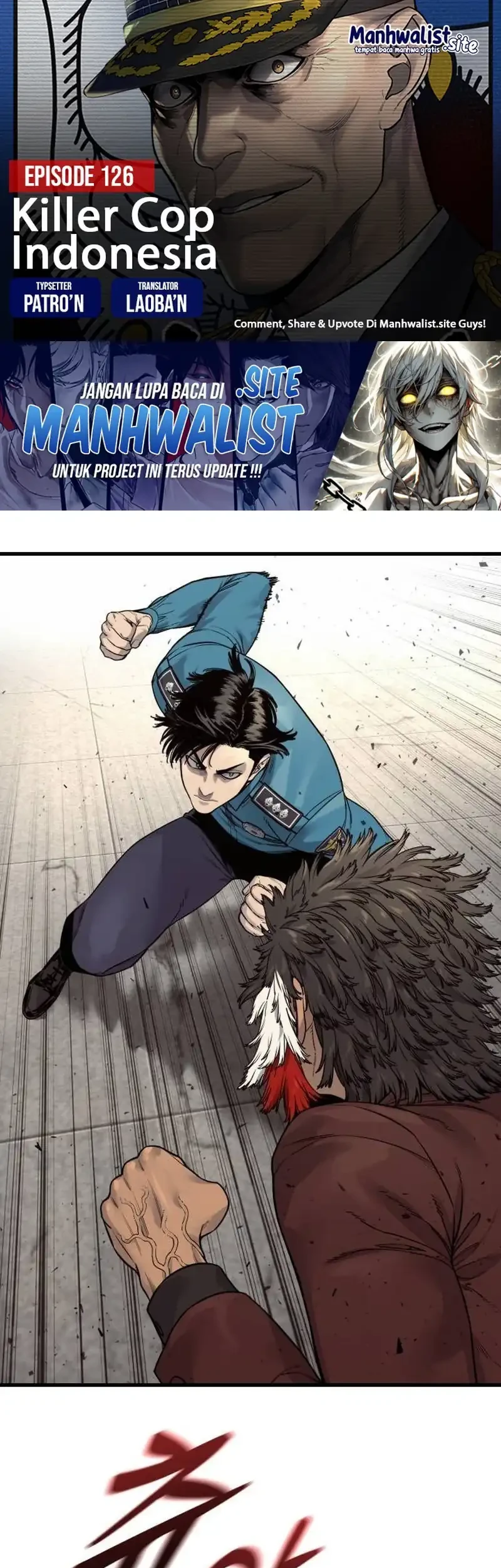 Komik Return of the Bloodthirsty Police Chapter 126 gambar 1
