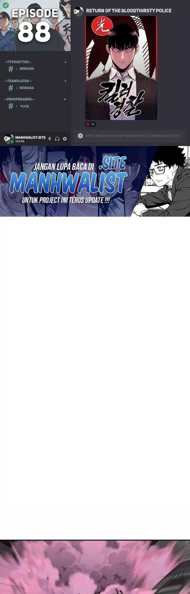 Komik Return of the Bloodthirsty Police Chapter 88 gambar 1