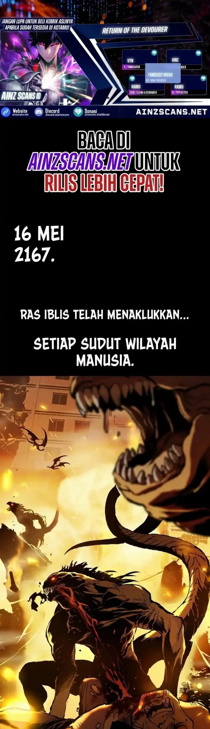 Komik Return of the Devourer Chapter 1 gambar 1