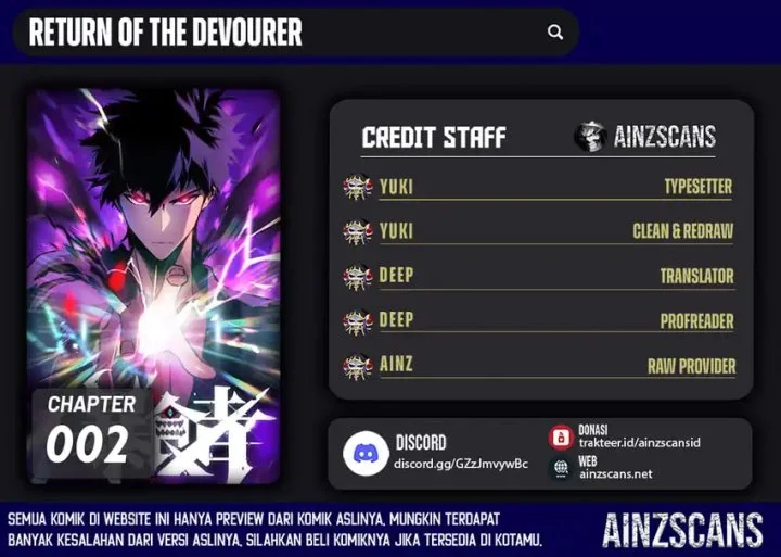 Komik Return of the Devourer Chapter 2 gambar 1