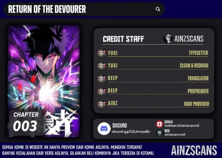 Komik Return of the Devourer Chapter 3 gambar 1
