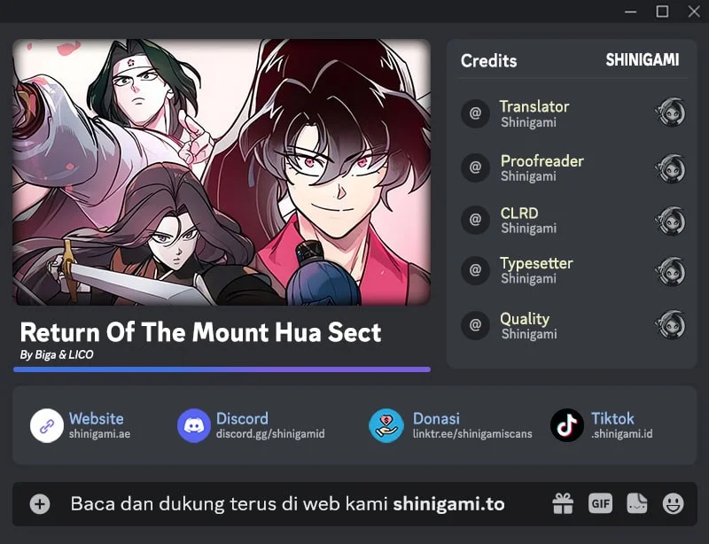 Komik Return of the Flowery Mountain Sect Chapter 153 gambar 1