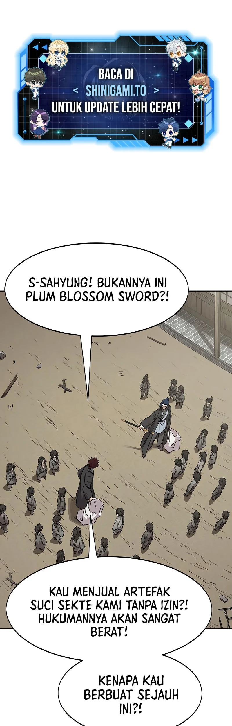 Manhwa Return of the Flowery Mountain Sect Chapter 155 gambar 2