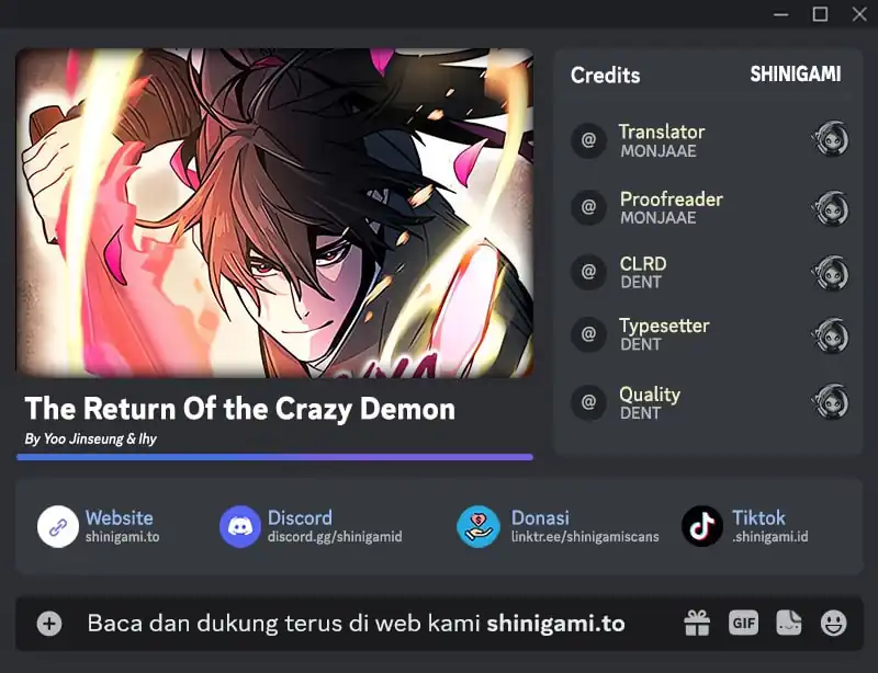Komik Return of the Mad Demon Chapter 170 gambar 1