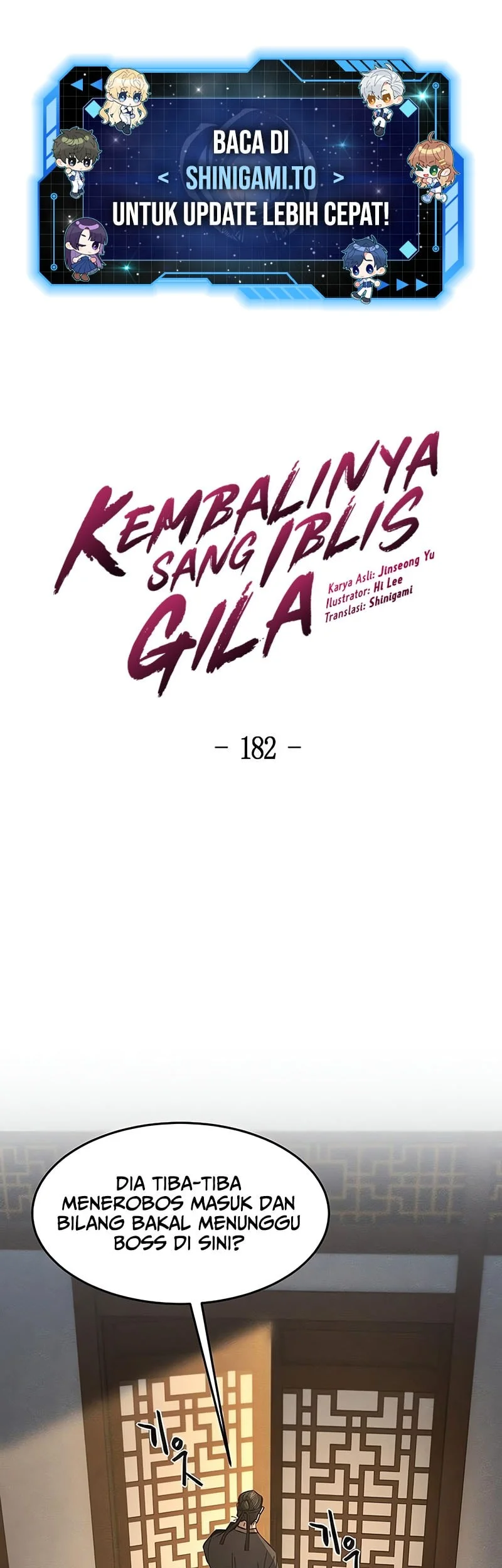 Manhwa Return of the Mad Demon Chapter 182 gambar 2