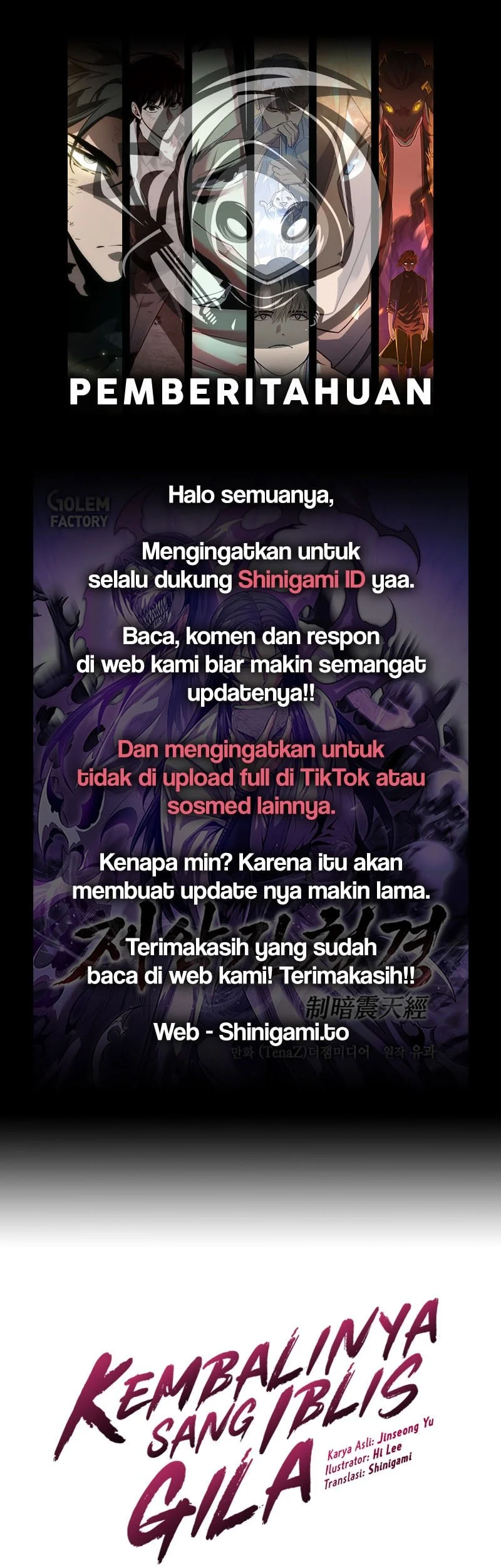 Manhwa Return of the Mad Demon Chapter 208 gambar 2