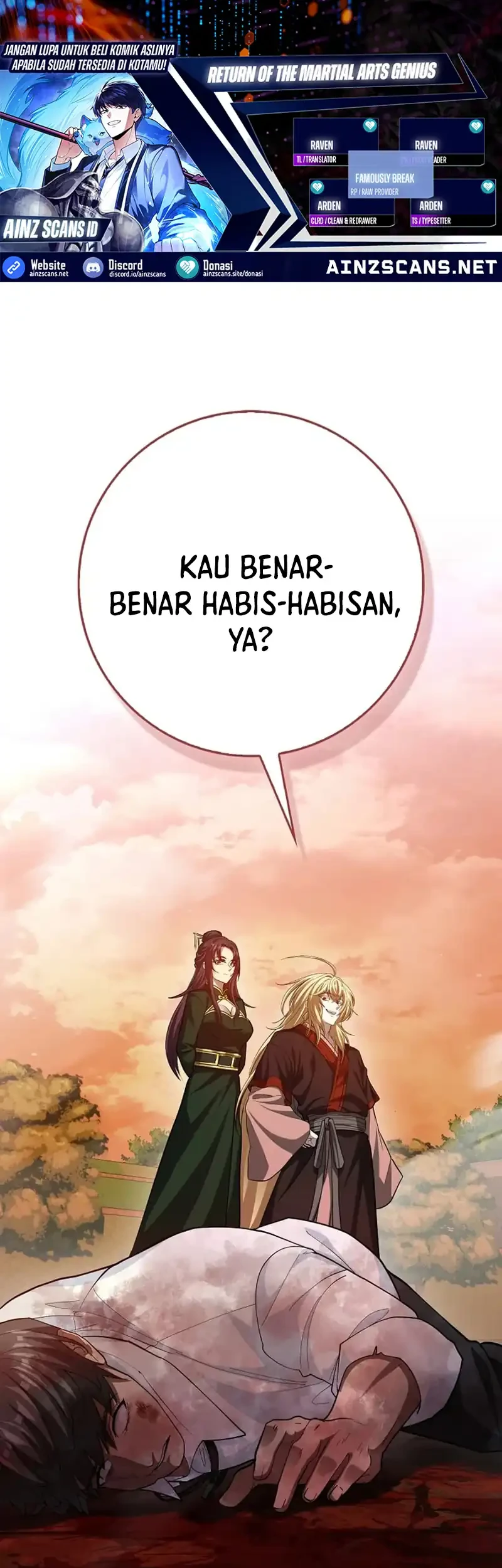 Komik Return Of The Martial Arts Genius Chapter 104 gambar 1
