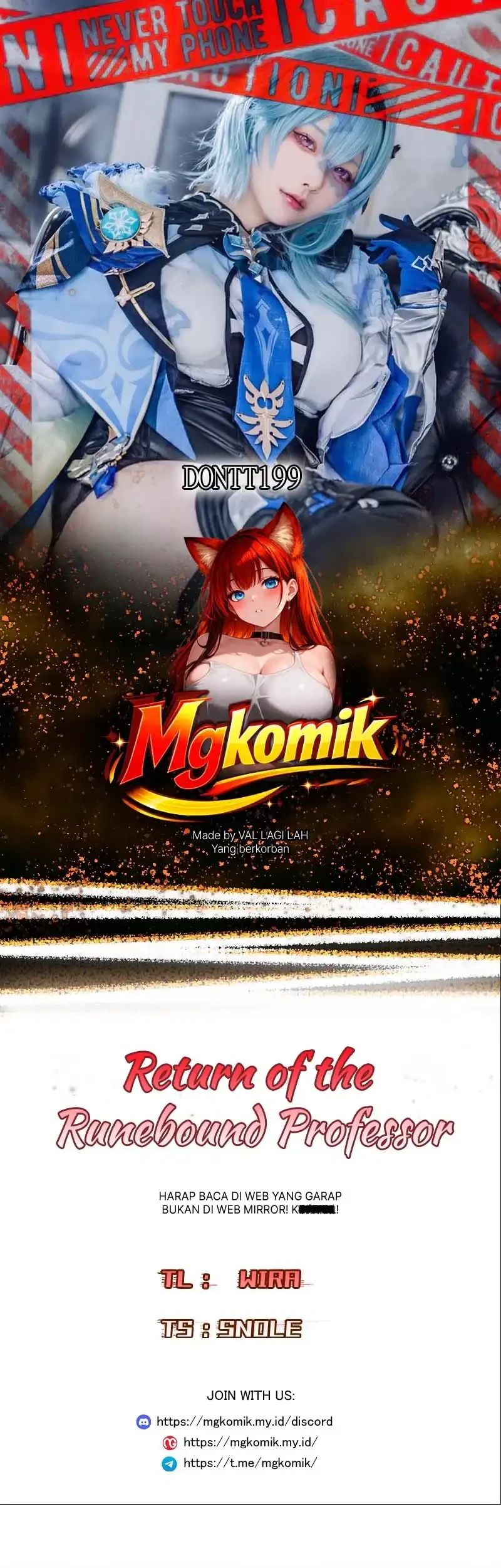 Komik Return of the Renebound Professor Chapter 62 gambar 1