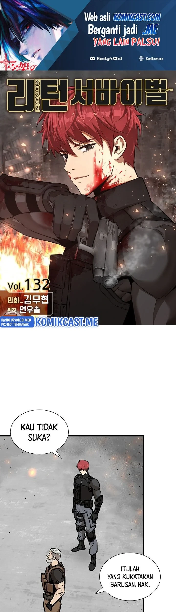 Manhwa Return Survival Chapter 132 gambar 2