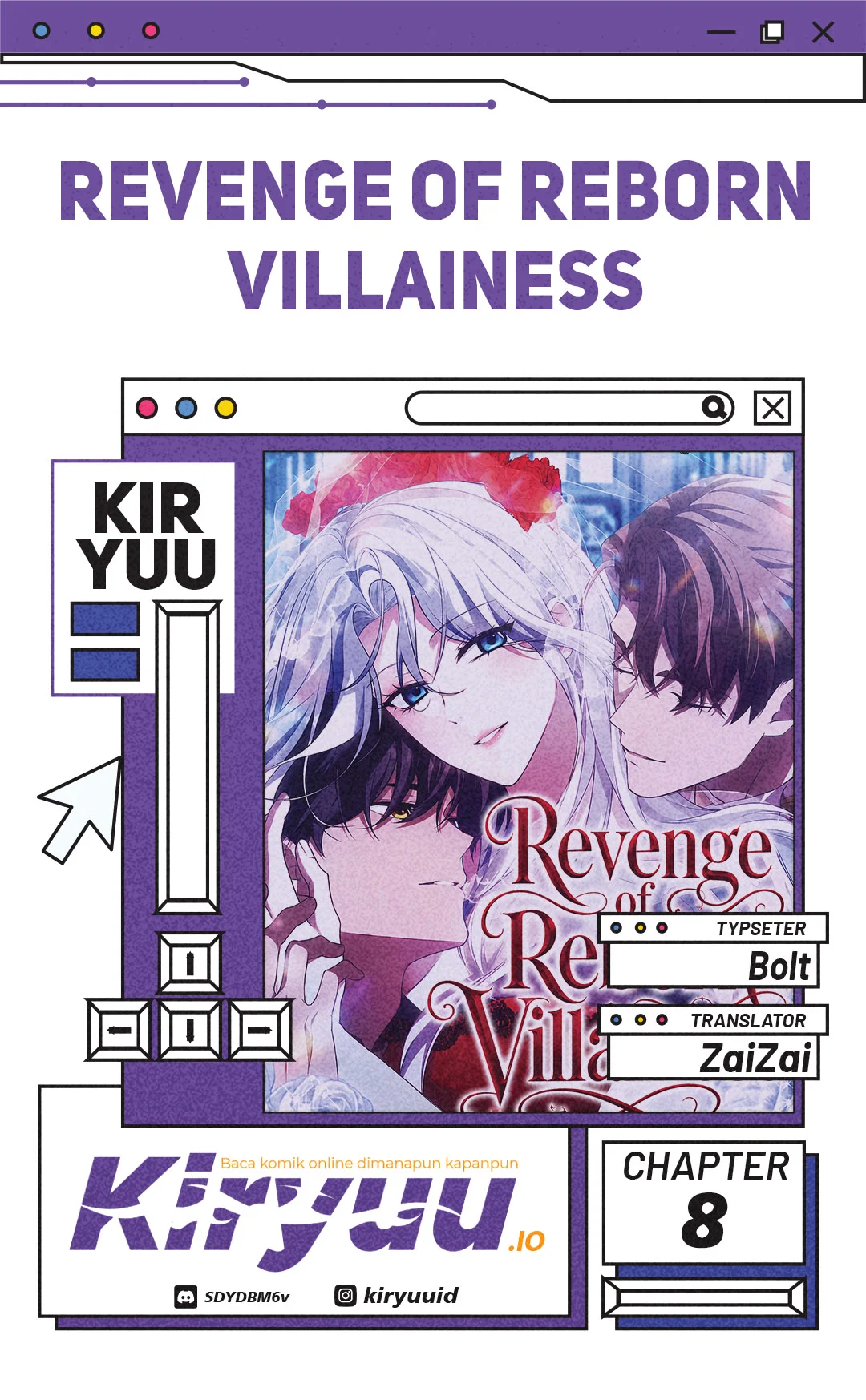 Komik Revenge of Reborn Villainess Chapter 8 gambar 1