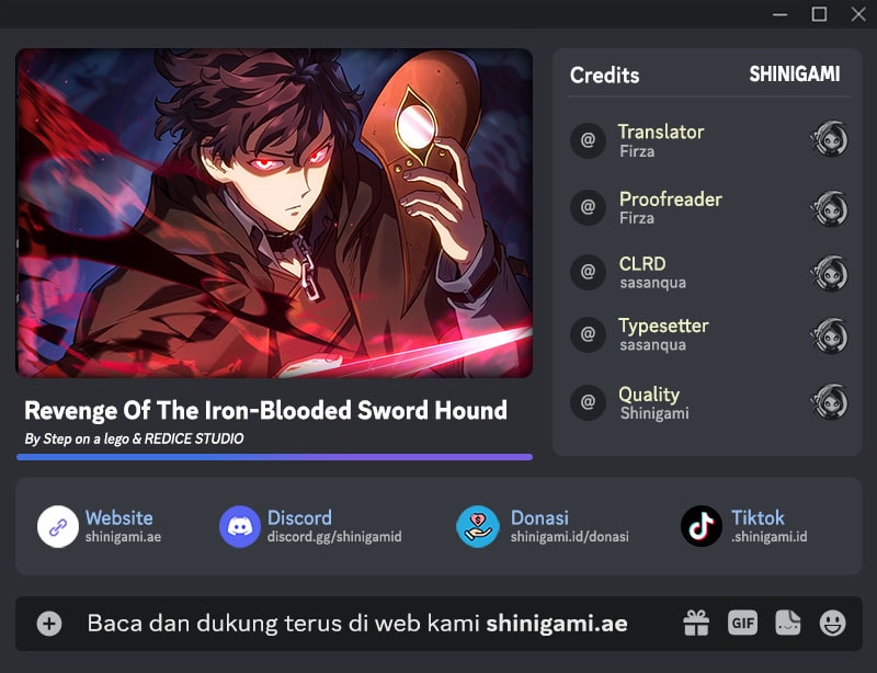 Komik Revenge of the Iron-Blooded Sword Hound Chapter 113 gambar 1
