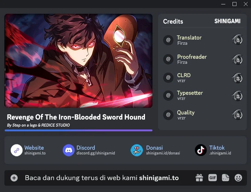 Komik Revenge of the Iron-Blooded Sword Hound Chapter 171 gambar 1