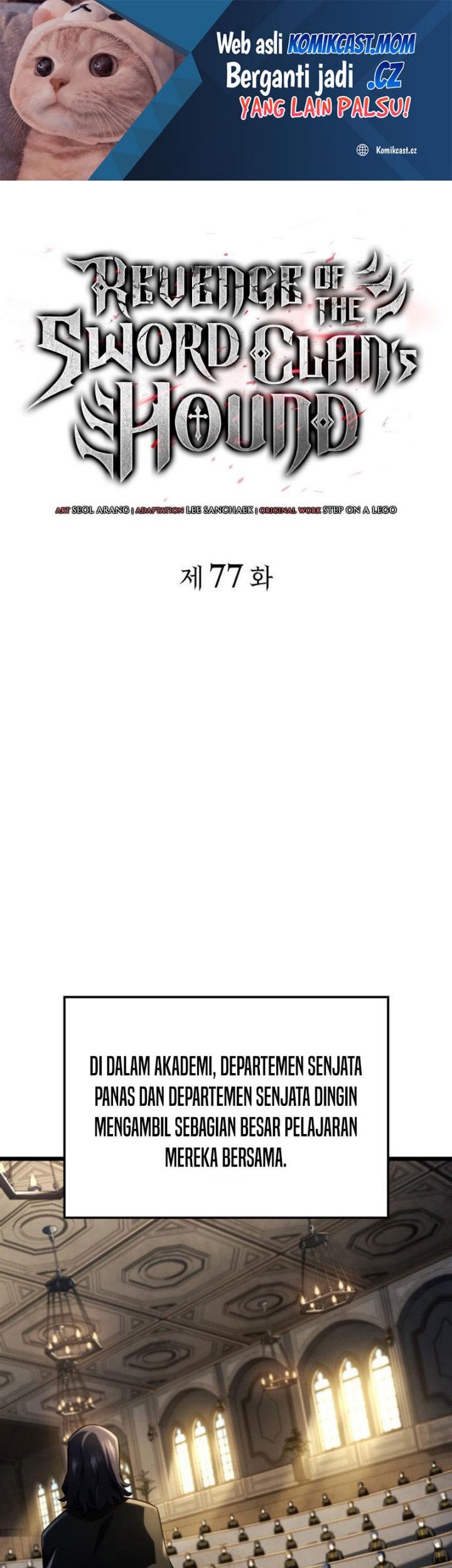 Manhwa Revenge of the Iron-Blooded Sword Hound Chapter 77 gambar 2