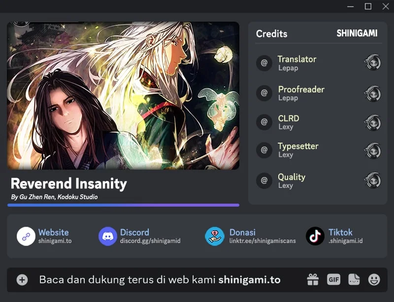 Komik Reverend Insanity (Remake) Chapter 1 gambar 1