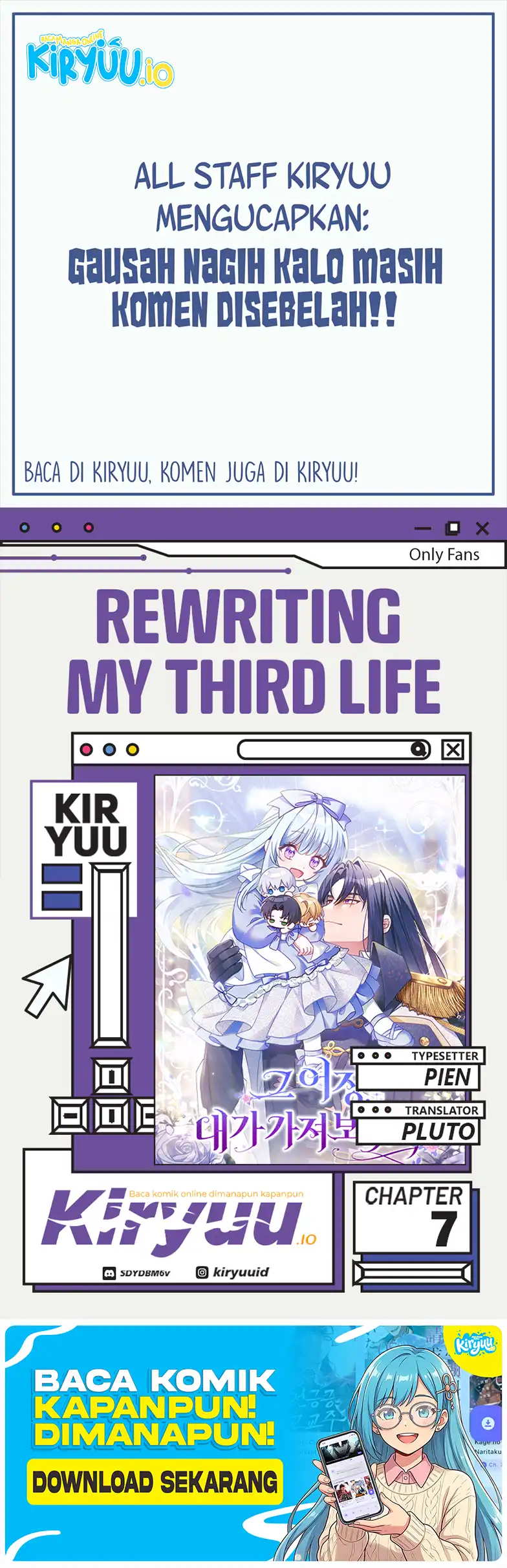 Komik Rewriting My Third Life Chapter 7 gambar 1
